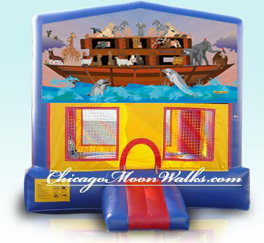 Noahs Ark Bounce House Inflatable Rental Chicago Illinois Moonwalks Party