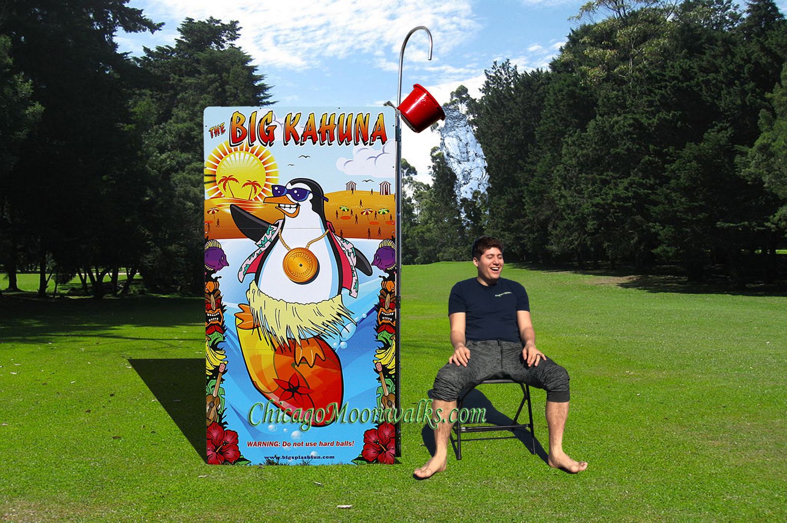 Big Kahuna Dunk Tank Alternative, Great for any celebration, party, picnic, or family reunion