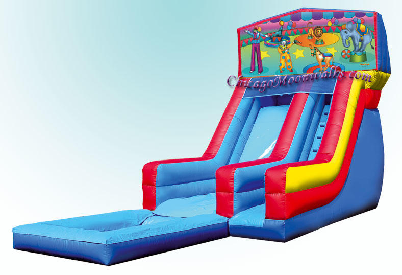 Circus Circus Water Slide With Pool Rental Chicago IL