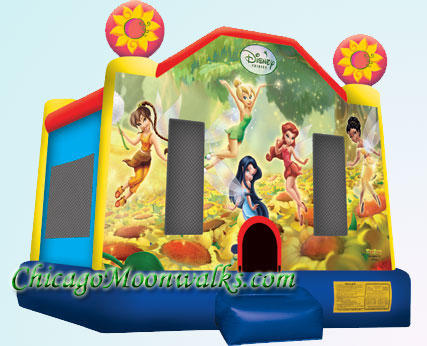 Disney Fairies Tinkerbell Bounce House Rental Chicago IL