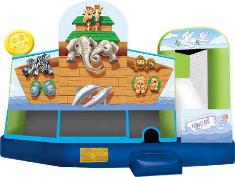 Noahs Ark 5 in 1 Combo Rental Chicago IL, Inflatable Combo Rentals