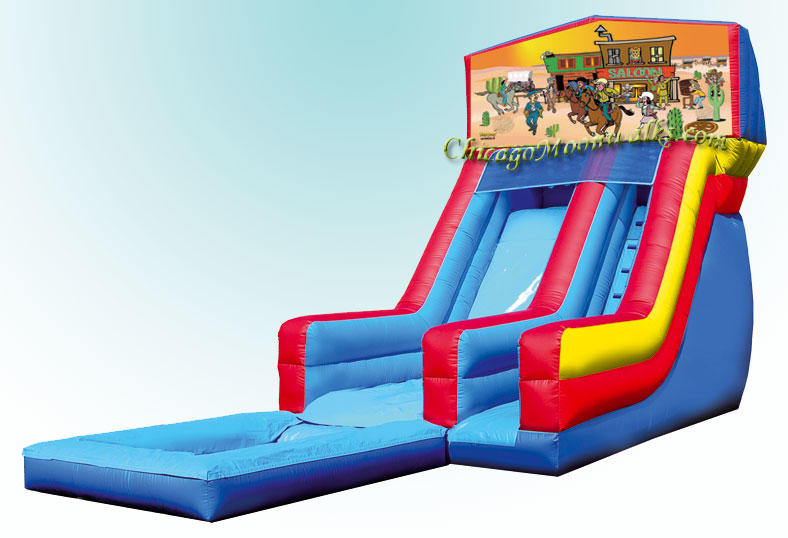 Chicago Western Party Theme Rentals, Inflatable Water Slide rental