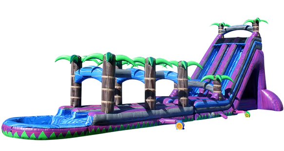 Purple Lightning Dual Water slide with Pool and Slip n Slide Purple Lightning Dual Water slide with Pool and Slip n Slide