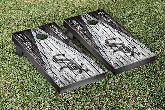 Cornhole Bean Bag Toss LED Lights - Sox Cornhole Bean Bag Toss LED Lights - Sox