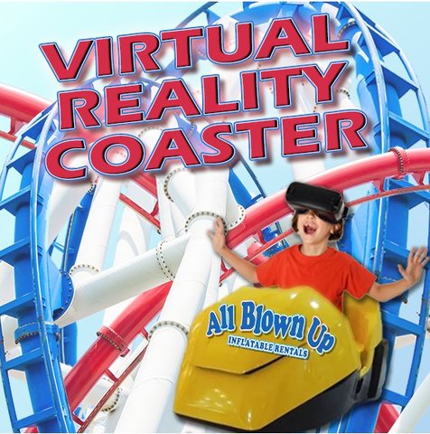 1 VR Roller Coaster Simulator Interactive Rental 1 VR Roller Coaster Simulator Interactive Rental