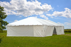 Traditional Frame Tent Rental 20x30 With side walls