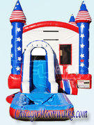 All American Patriot Wet Combo Bounce House