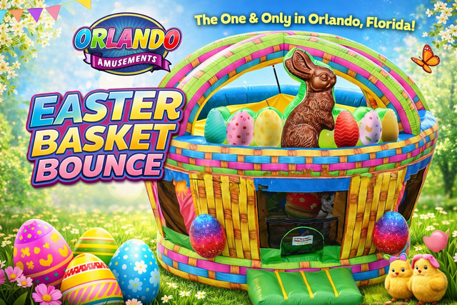 Easter Basket Bounce House Easter Basket Bounce House