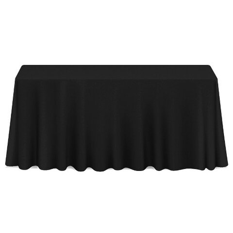 Black Table Linen