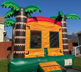 Palm Trees Bounce House