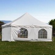 20' x 7' Cathedral Window Tent Side For Pole Tent 20' x 7' Cathedral Window Tent Side For Pole Tent