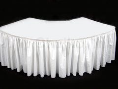 Serpentine Table Skirt Serpentine Table Skirt