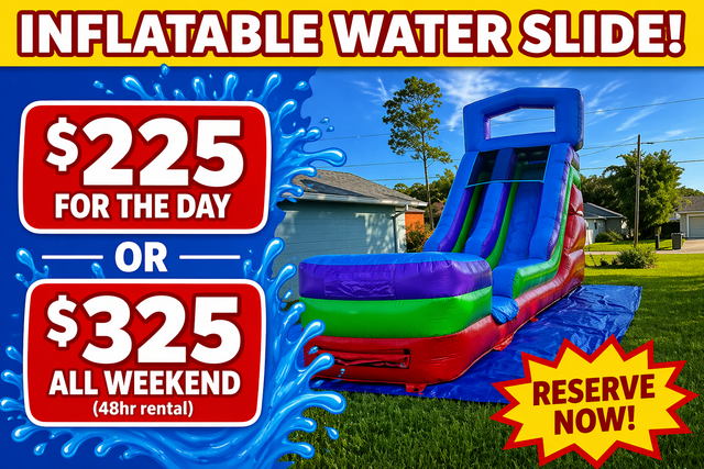 15FT WATERMELON DROP Inflatable Water Slide 15FT WATERMELON DROP Inflatable Water Slide