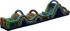 65' Radical Run Inflatable Obstacle Course A/C 