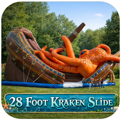 Kraken 28 Foot Slide Kraken 28 Foot Slide