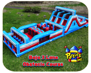 Baja 3 Lane 62 Foot Obstacle Course