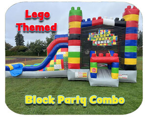 Block Party Combo Bounce House