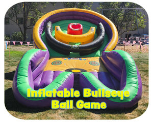 Inflatable Bullseye Ball Game