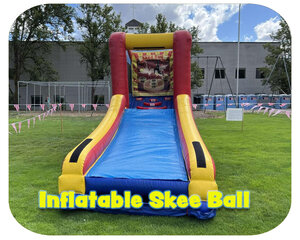 Inflatable Skee Ball Game