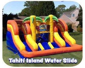 Tahiti Island Water Slide