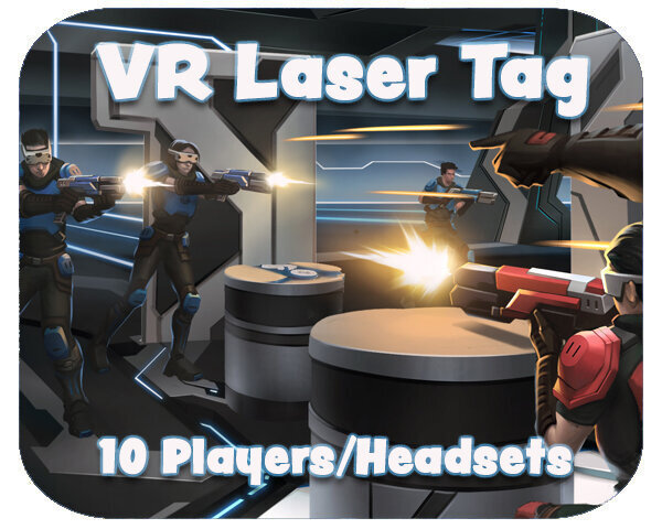 VR Laser Tag 10 Headsets VR Laser Tag 10 Headsets