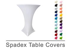 Spandex Cocktail Table Covers Spandex Cocktail Table Covers
