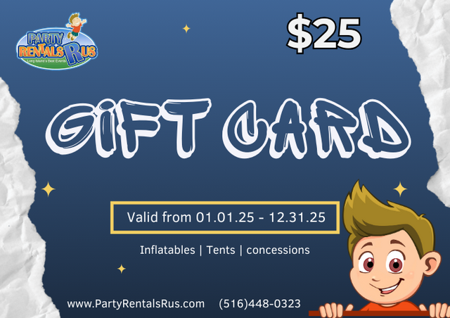 $25 Gift Card $25 Gift Card