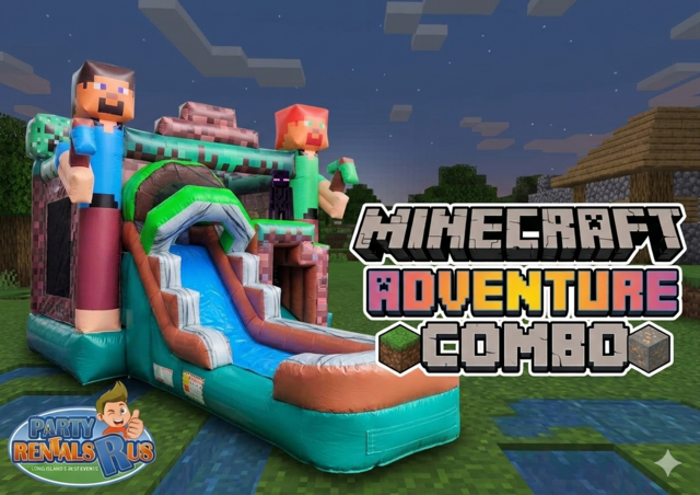 Minecraft Adventure Combo Bounce House Minecraft Adventure Combo Bounce House