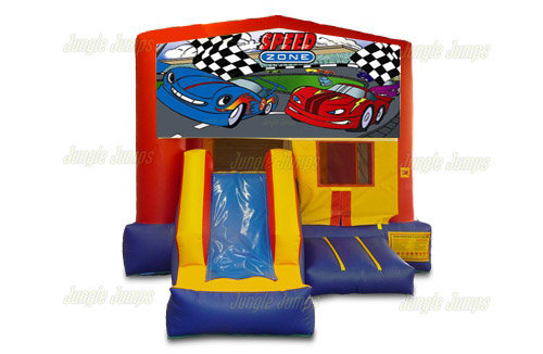 Speed Zone Bounce House Combo
