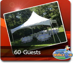 High Peak Tent Package for 60 Guests High Peak Tent Package for 60 Guests