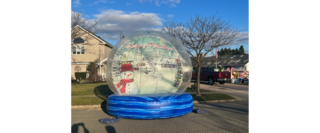 Human Inflatable Snow Globe