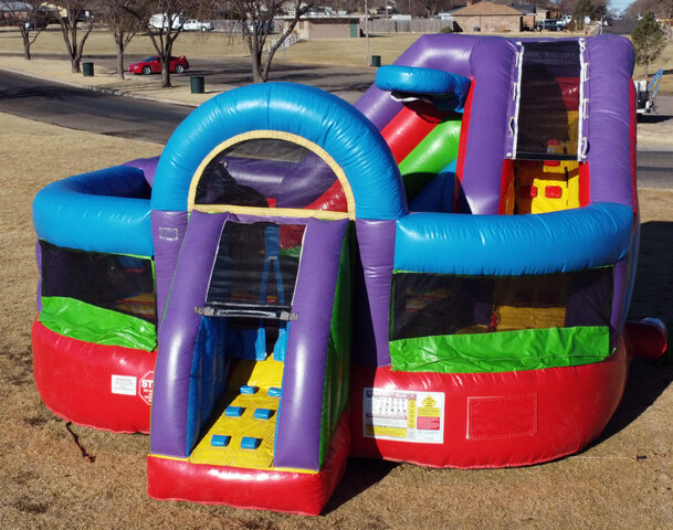 Twister Bounce Slide Combo (Wet/Dry) Twister Bounce Slide Combo (Wet/Dry)