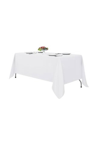 White Tablecloth White Tablecloth