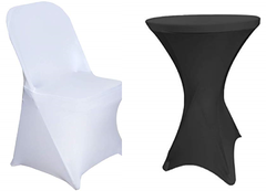Fitted Spandex Chair & Table Covers Fitted Spandex Chair & Table Covers
