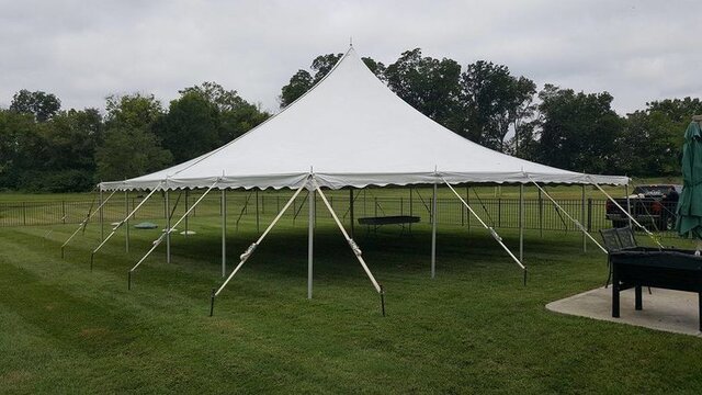 30ft X 30ft 900 sq ft pole tent grass only 30ft X 30ft 900 sq ft pole tent grass only