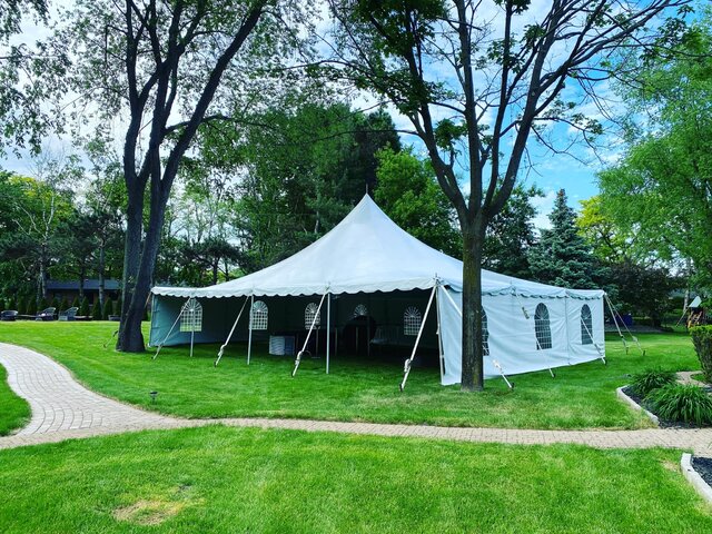 40ft x 40ft Tent Package 88 Guests Grass Only 40ft x 40ft Tent Package 88 Guests Grass Only