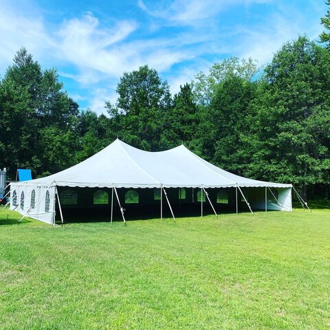 40ft x 60ft Tent Package 144 Guests Grass Only 40ft x 60ft Tent Package 144 Guests Grass Only