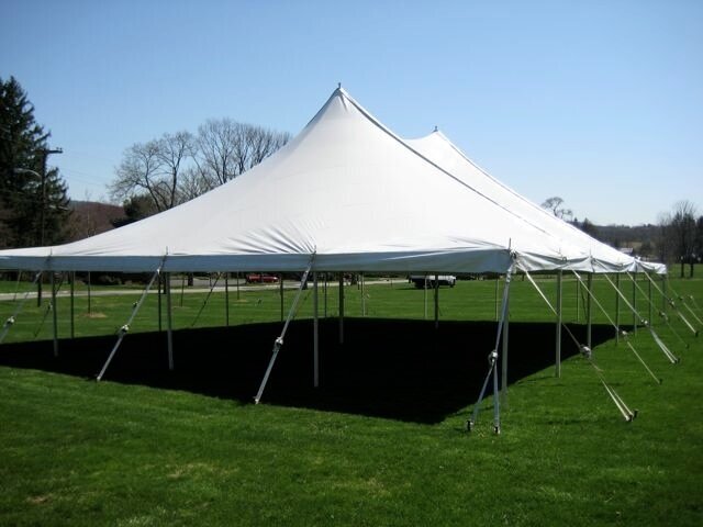 40ft X 60ft (2400 Sq ft) Pole Tent for Grass Only 40ft X 60ft (2400 Sq ft) Pole Tent for Grass Only