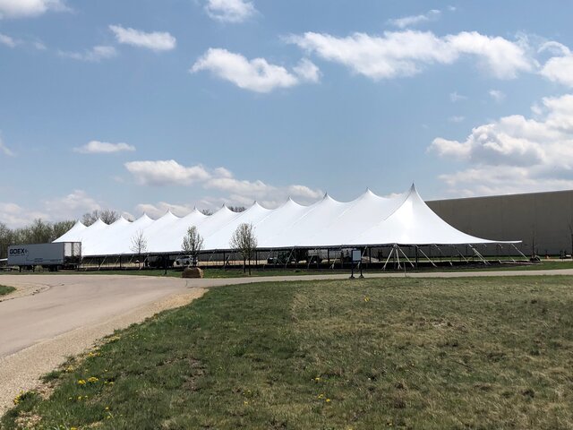 80ft x 260ft Pole Tent 80ft x 260ft Pole Tent