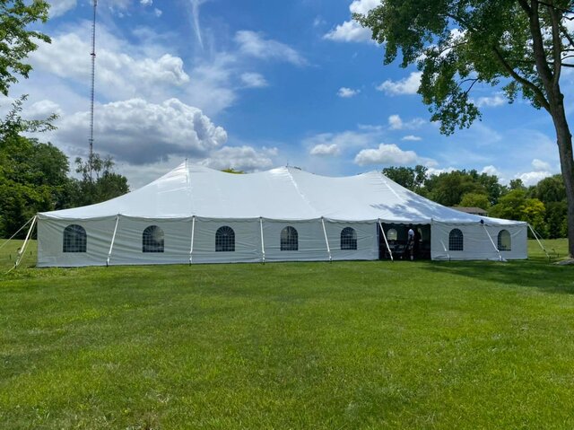 40ft x 80ft Tent Package 200 Guests Grass Only 40ft x 80ft Tent Package 200 Guests Grass Only
