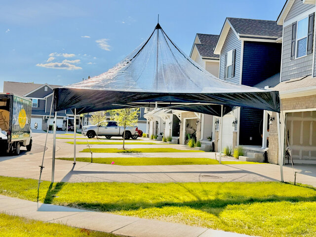 Clear Top 20 x 20 Frame Tent Clear Top 20 x 20 Frame Tent