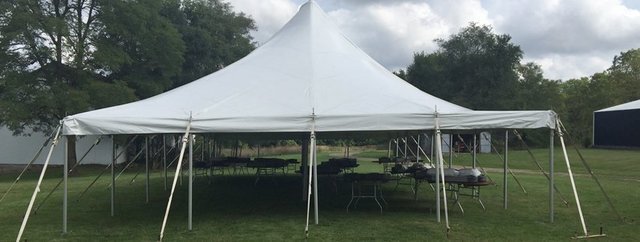 30ft X 40ft (1200 Sq ft) Pole Tent for Grass Only 30ft X 40ft (1200 Sq ft) Pole Tent for Grass Only