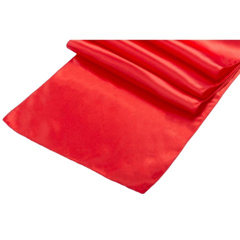 Red Satin Runner Red Satin Runner