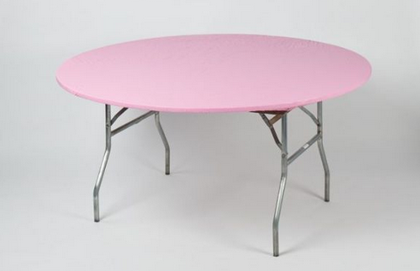 Kwik cover 60inch round table - PINK Kwik cover 60inch round table - PINK