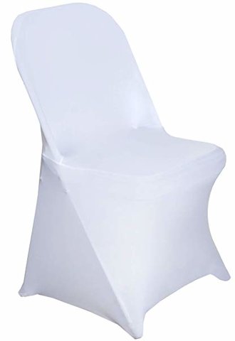 White spandex chair covers White spandex chair covers