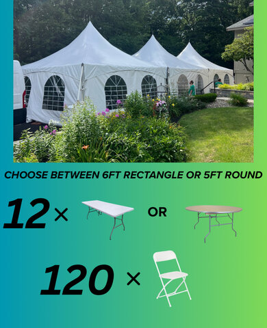 20x60 High Peak Tent Package 20x60 High Peak Tent Package