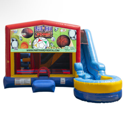 Wet/Dry Sports Combo 7 Bounce House Wet/Dry Sports Combo 7 Bounce House