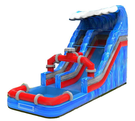 18ft Wave on Top Wet-Dry Slide 18ft Wave on Top Wet-Dry Slide