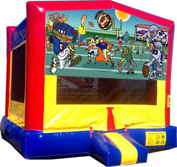 (C) Football Bounce House (C) Football Bounce House