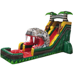 22ft Snake Tropical Water Slide